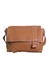 Alfred Messenger Clemence Leather in Gold, front view